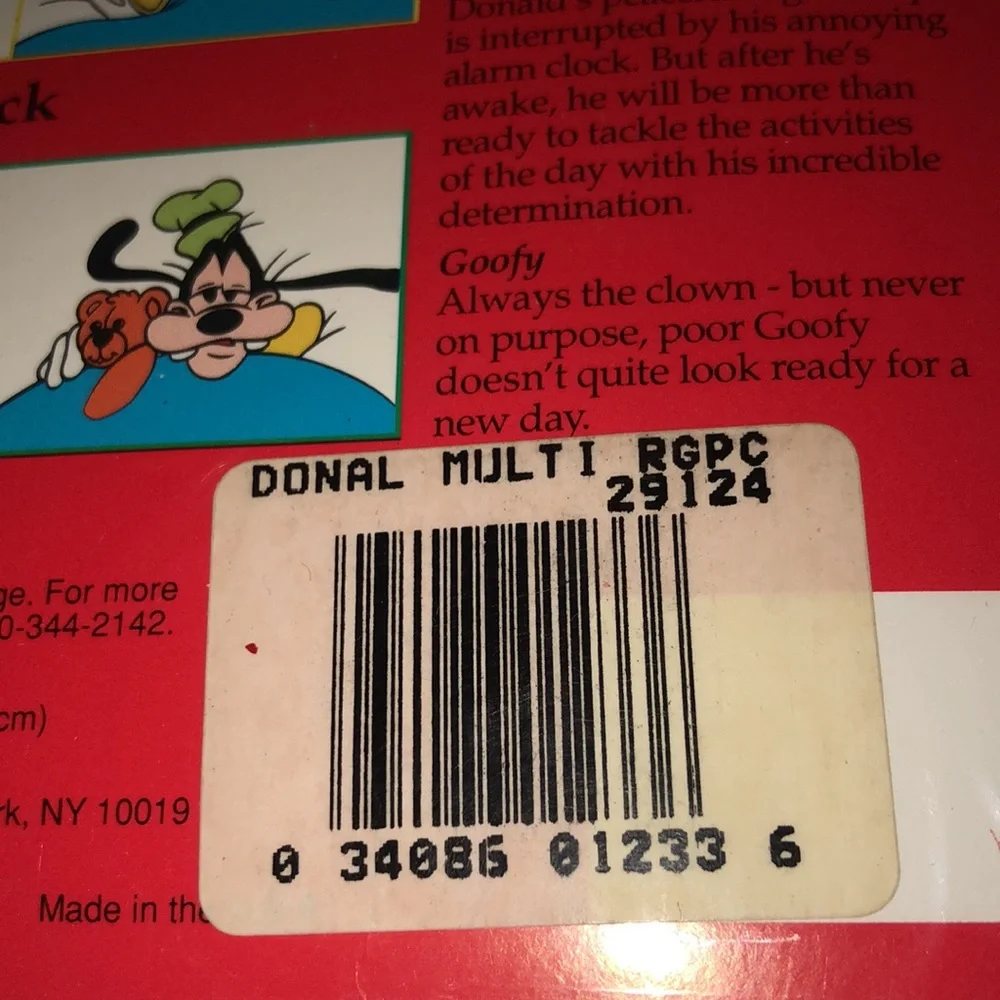 Mickey’s stuff for kids pillowcase Donald Duck 1990s Disney pillowcase NWT